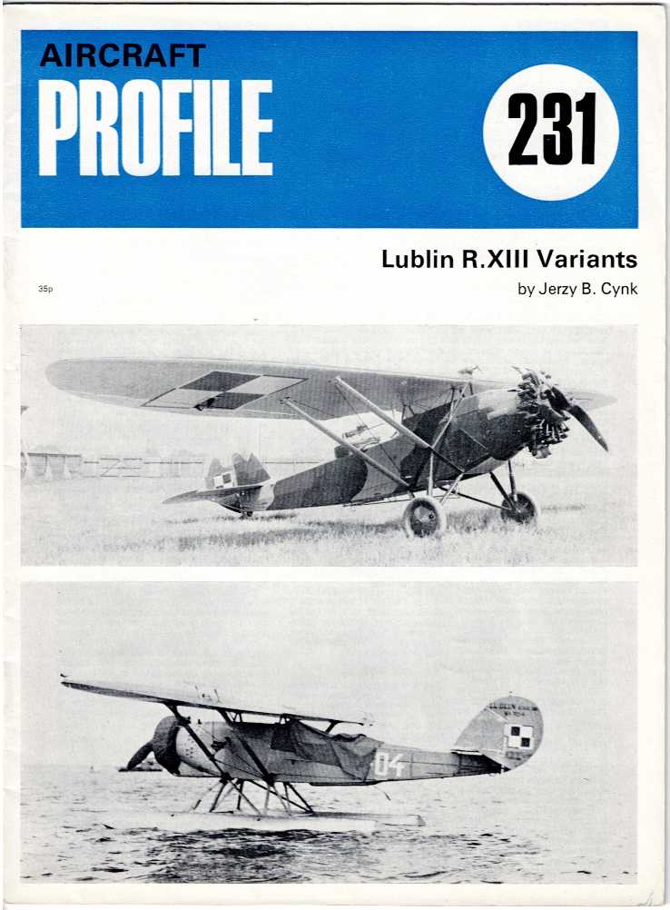AIRCRAFT PROFILE 231: LUBLIN R.XIII VARIANTS
