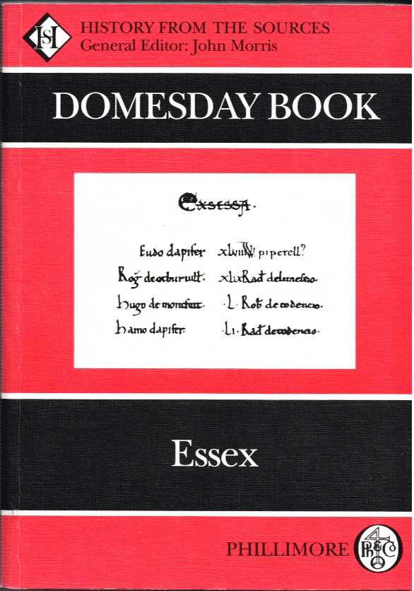 Image for DOMESDAY BOOK 32: ESSEX DOMESDAY BOOK 32: ESSEX