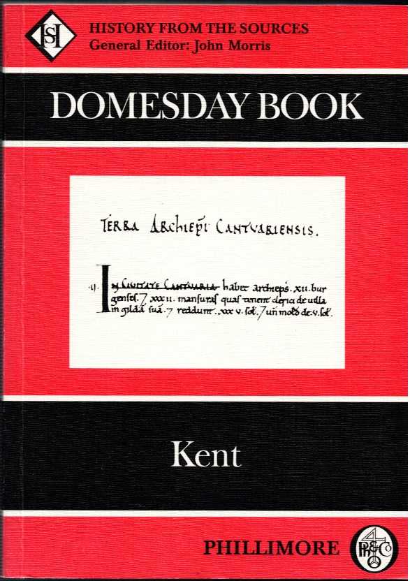 Image for DOMESDAY BOOK 1: KENT DOMESDAY BOOK 1: KENT
