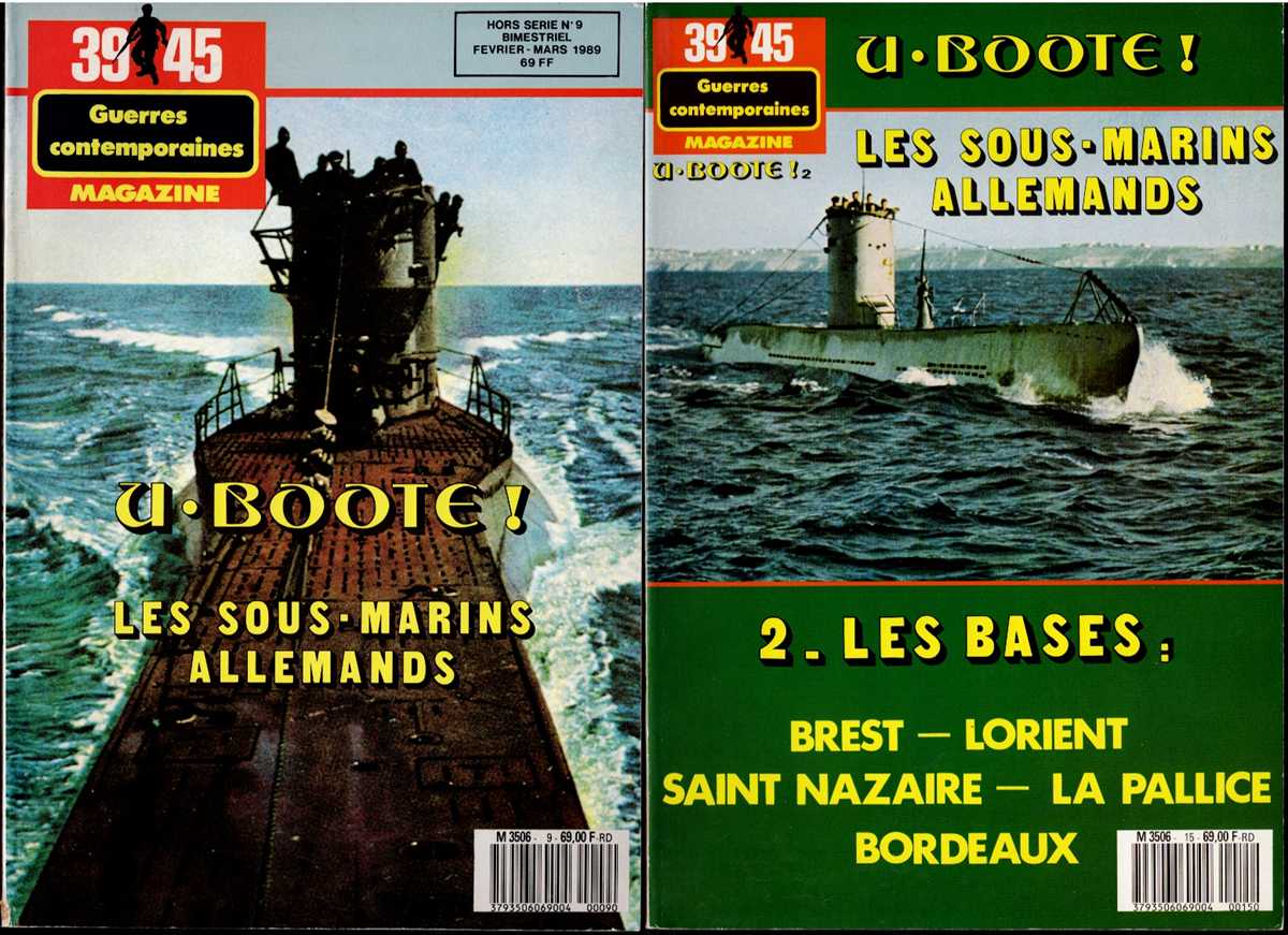 Image for LES U-BOOTE : LES SOUS-MARINS ALLEMANDS (TWO VOLUME SET) (FRENCH TEXT) LES U-BOOTE : LES SOUS-MARINS ALLEMANDS (TWO VOLUME SET) (FRENCH TEXT)