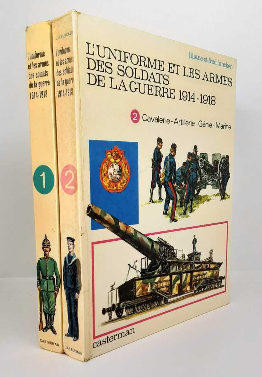 L'UNIFORME ET LES ARMES DES SOLDATS DE LA GUERRE 1914-1918 : TWO VOLUME SET (FRENCH TEXT)