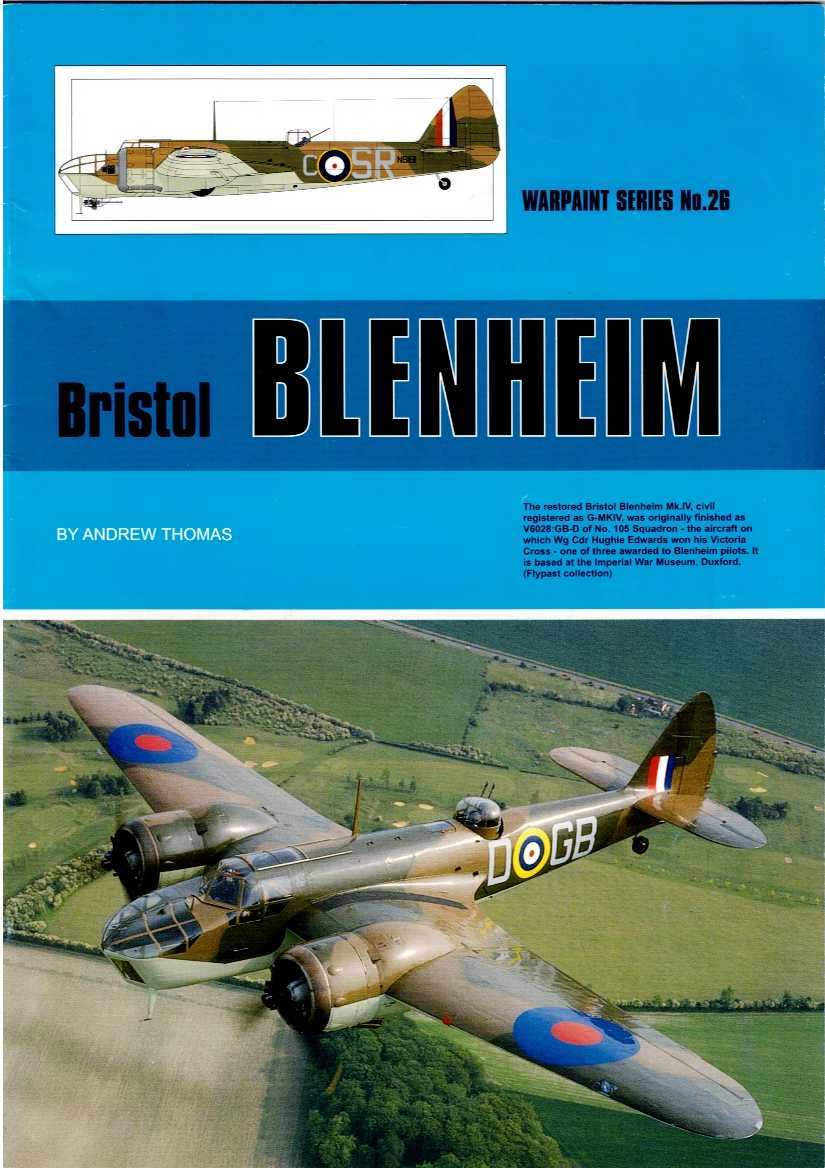 WARPAINT SERIES NO.26: BRISTOL BLENHEIM