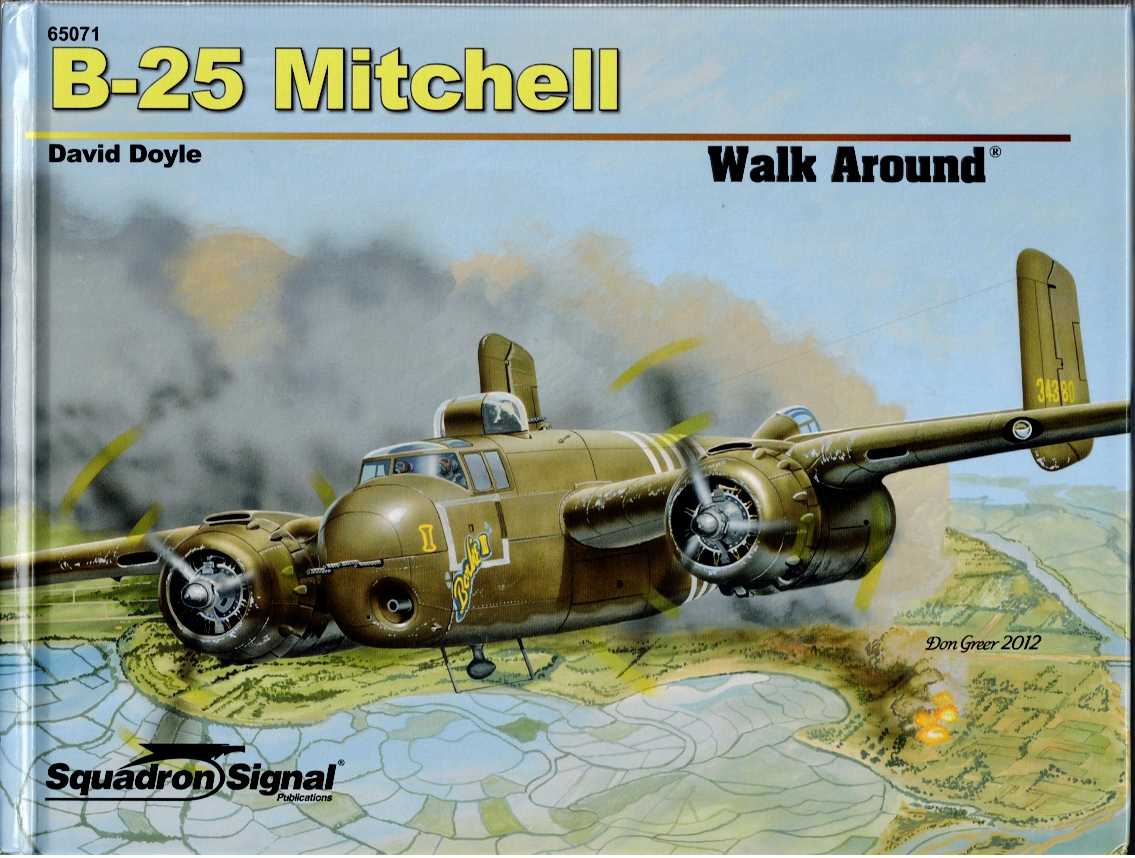 B-25 MITCHELL WALK AROUND