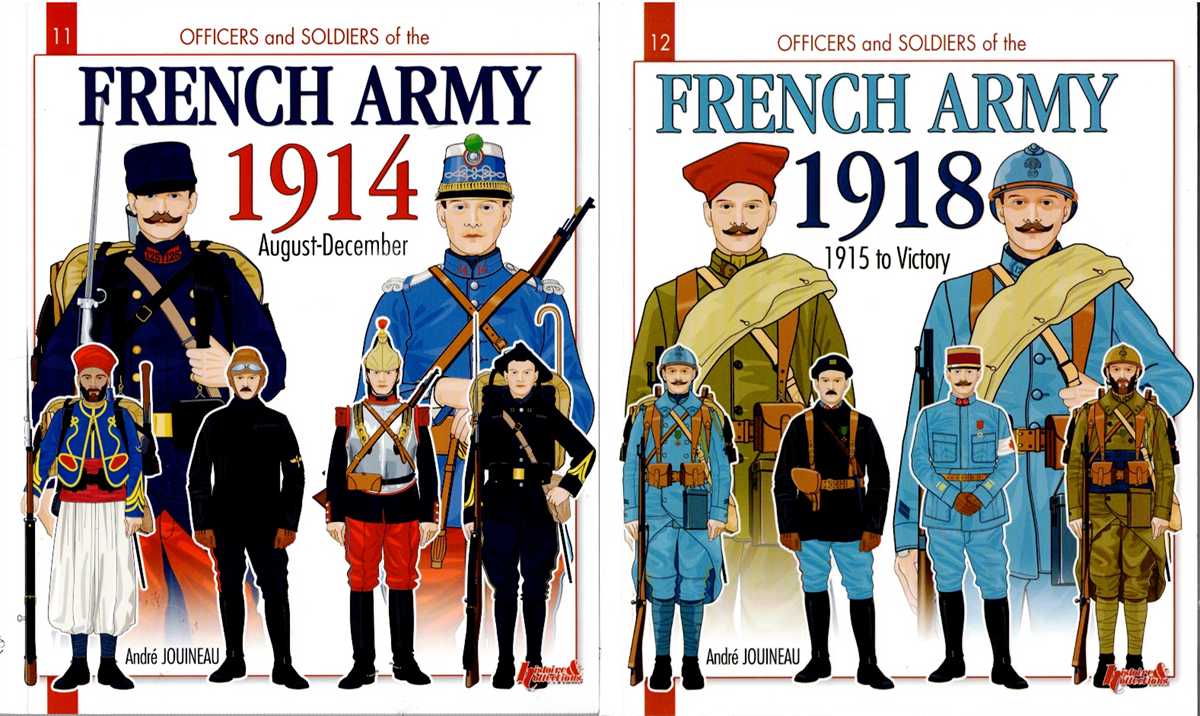 Image for OFFICERS AND SOLDIERS OF THE FRENCH ARMY DURING THE GREAT WAR (TWO VOLUME SET) OFFICERS AND SOLDIERS OF THE FRENCH ARMY DURING THE GREAT WAR (TWO VOLUME SET)