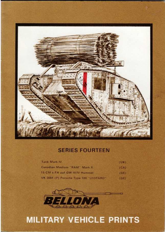 BELLONA MILITARY VEHICLE PRINTS: SERIES FOURTEEN (14)