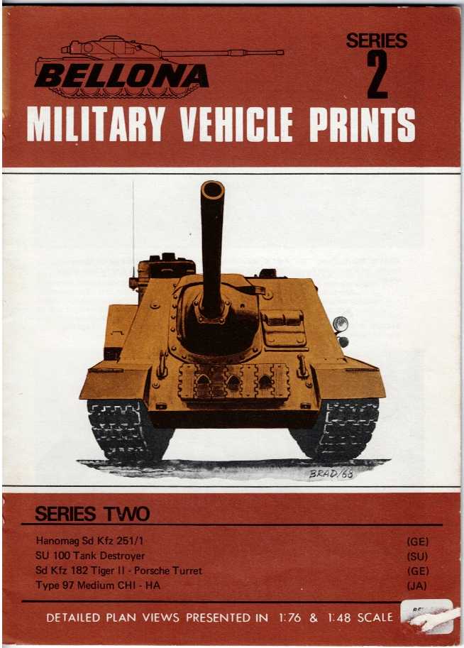 BELLONA MILITARY VEHICLE PRINTS: SERIES TWO (2)