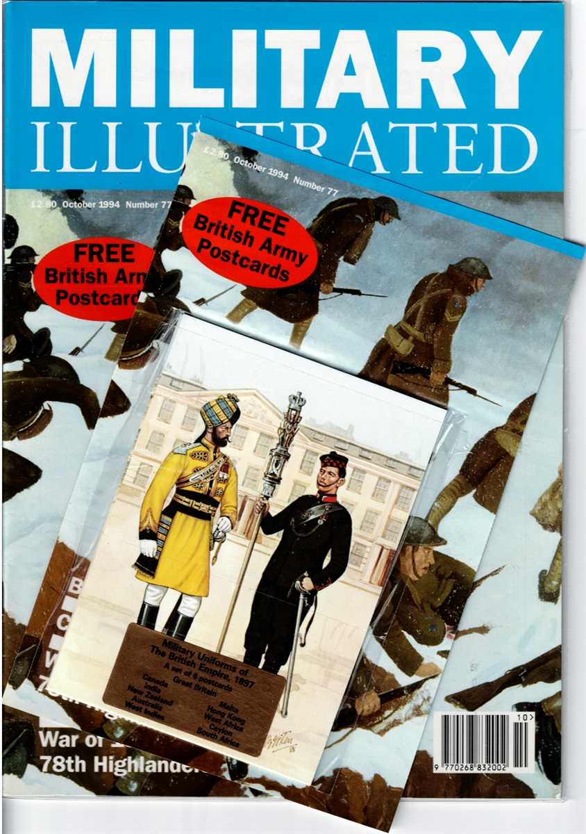 Image for MILITARY ILLUSTRATED NO. 77 (WITH ORIGINAL FREE GIFT - POSTCARDS) MILITARY ILLUSTRATED NO. 77 (WITH ORIGINAL FREE GIFT - POSTCARDS)