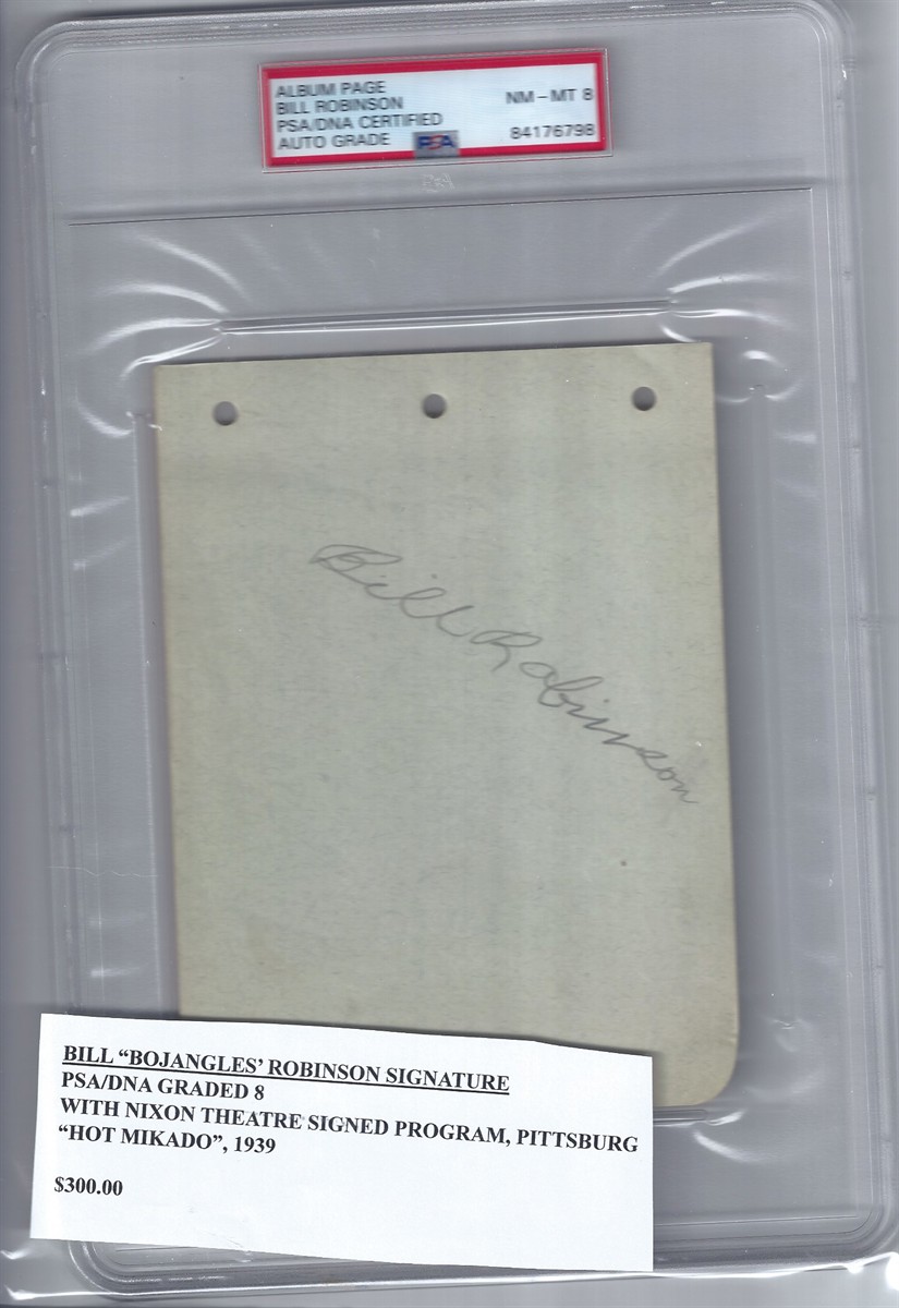 Image for Signature, PSA/DNA NM-MT 8; Plus Signed Program Signature, PSA/DNA NM-MT 8; Plus Signed Program