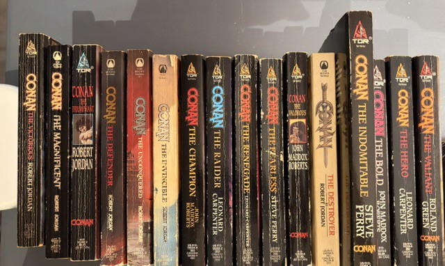 Conan Adventures by Tor Books, 42 Volumes