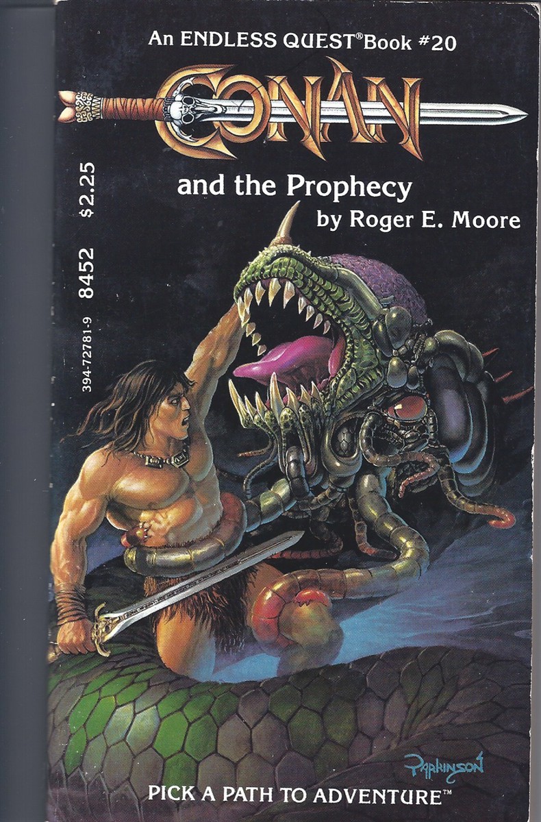 Conan and the Prophecy; An Edless Quest Book # 20