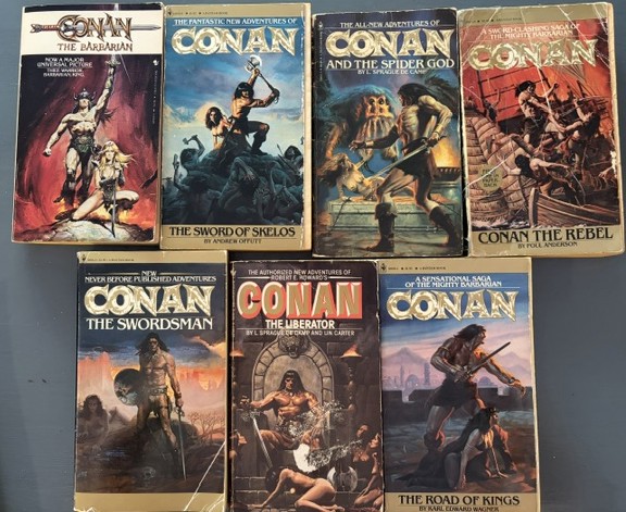 Image for Seven Bantam Books Conan Titles Seven Bantam Books Conan Titles