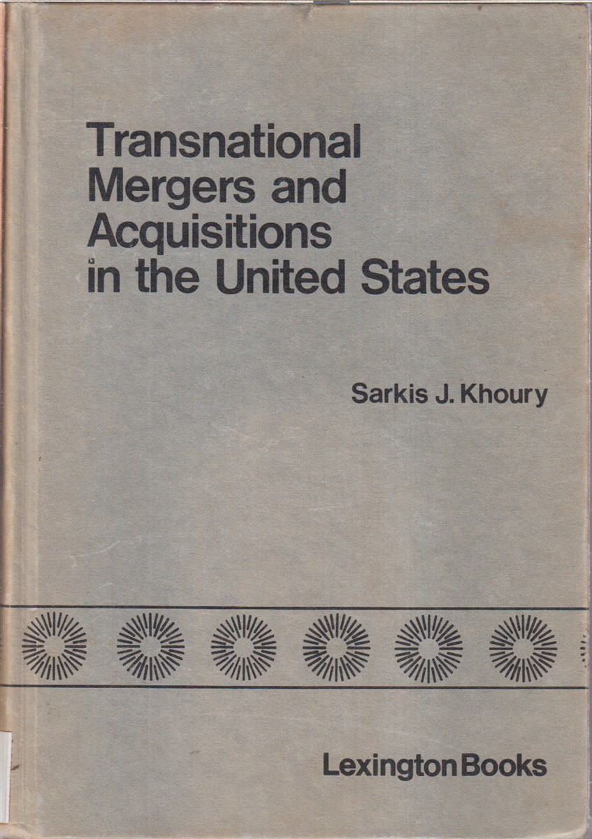M&A法大全（上）全訂版 Transnational Mergers And Acquisitions In The United States