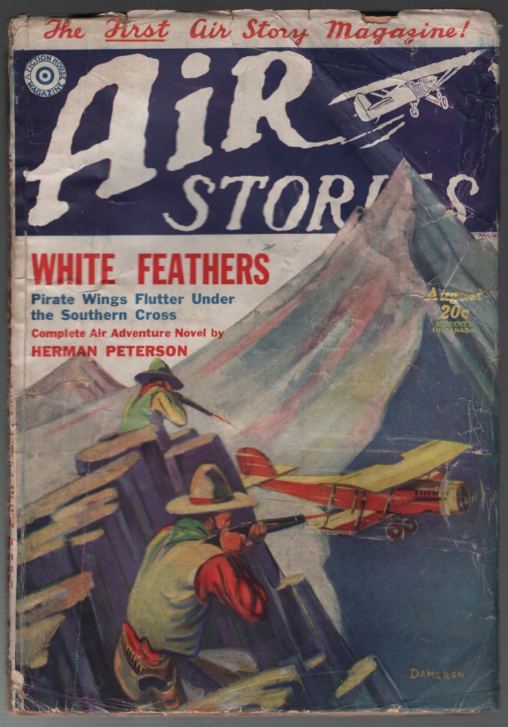 Image for Air Stories 1929 August.