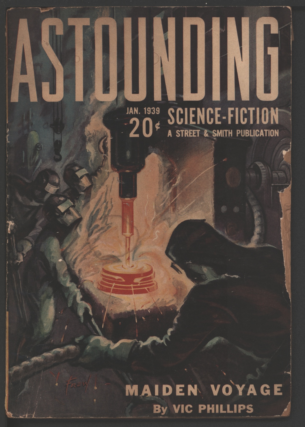 Image for Astounding 1939 January.
