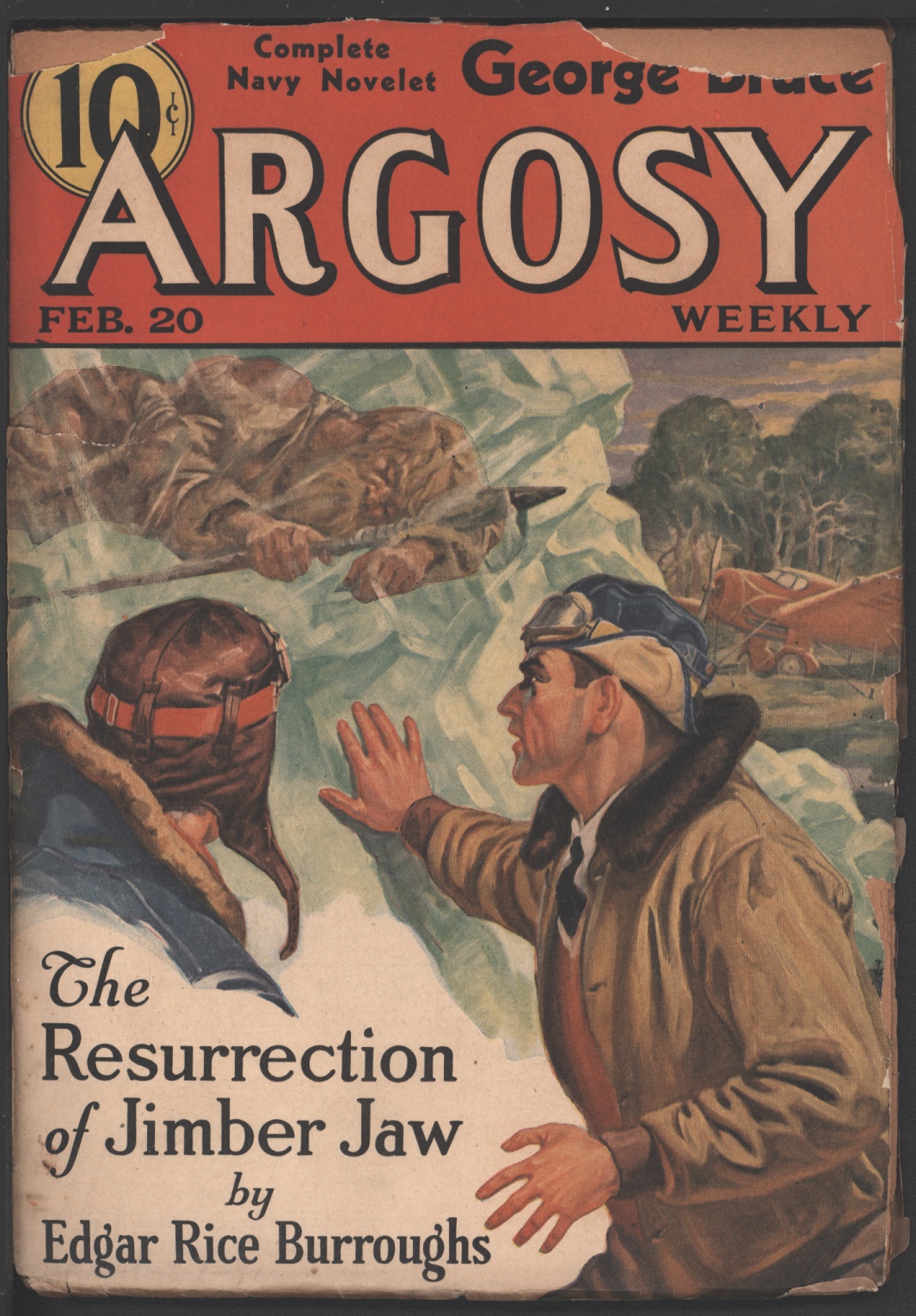 Image for Argosy 1937 February 20. Contains the Resurrection of Jimber Jaw