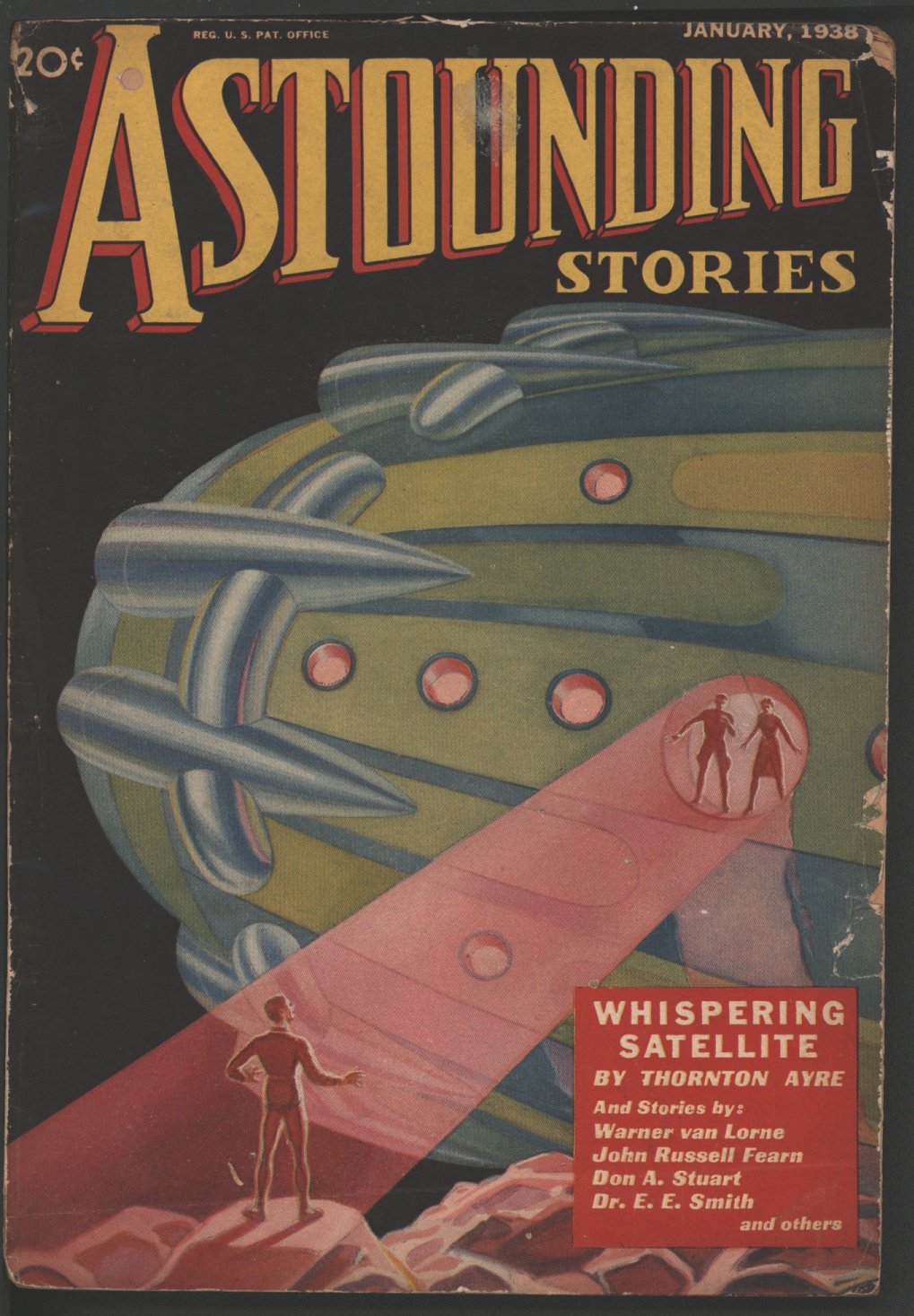 Image for Astounding Science Fiction 1938 January.