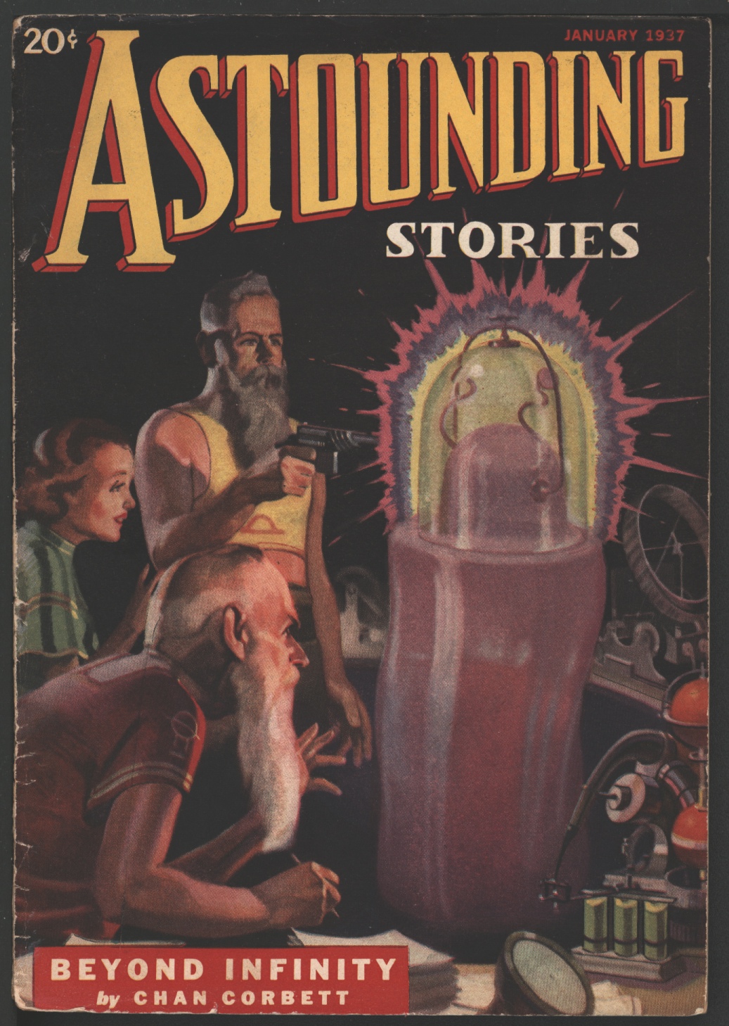 Image for Astounding Stories 1937 January.