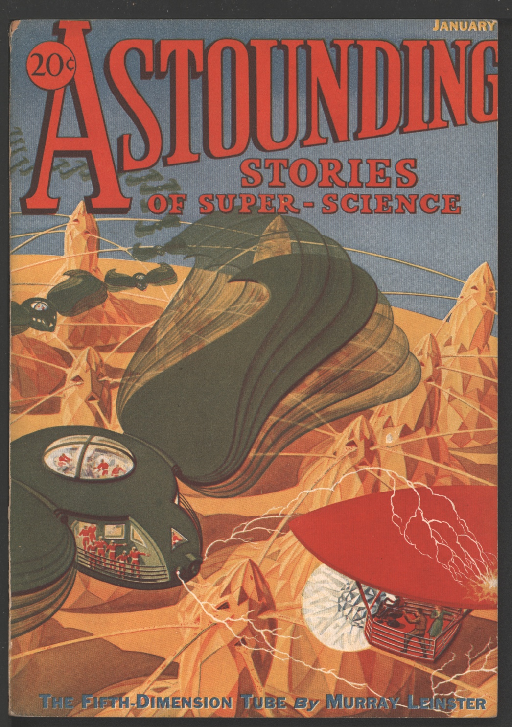 Image for Astounding Stories 1933 January.