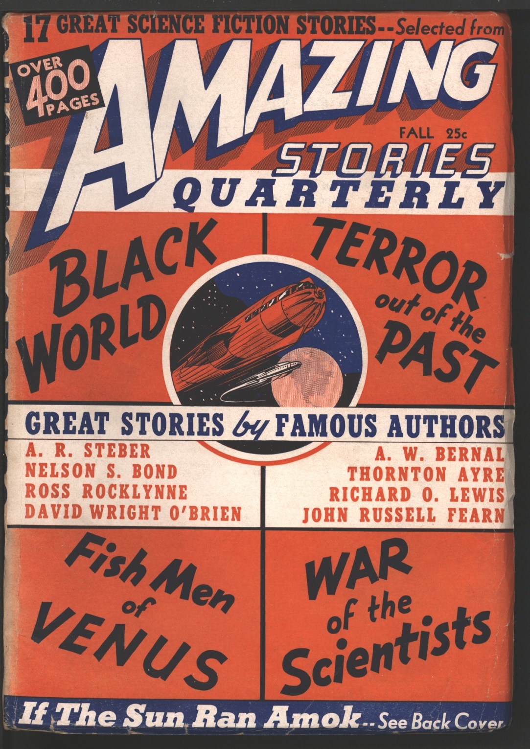 Image for Amazing Stories Quarterly 1940 Fall, #1.