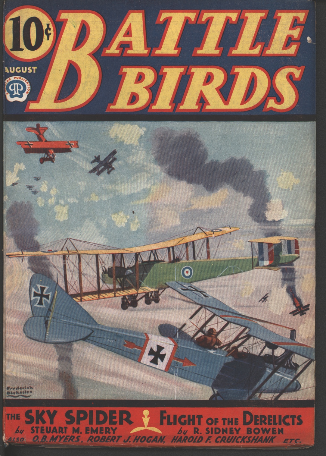Image for Battle Birds 1933 August, #9.