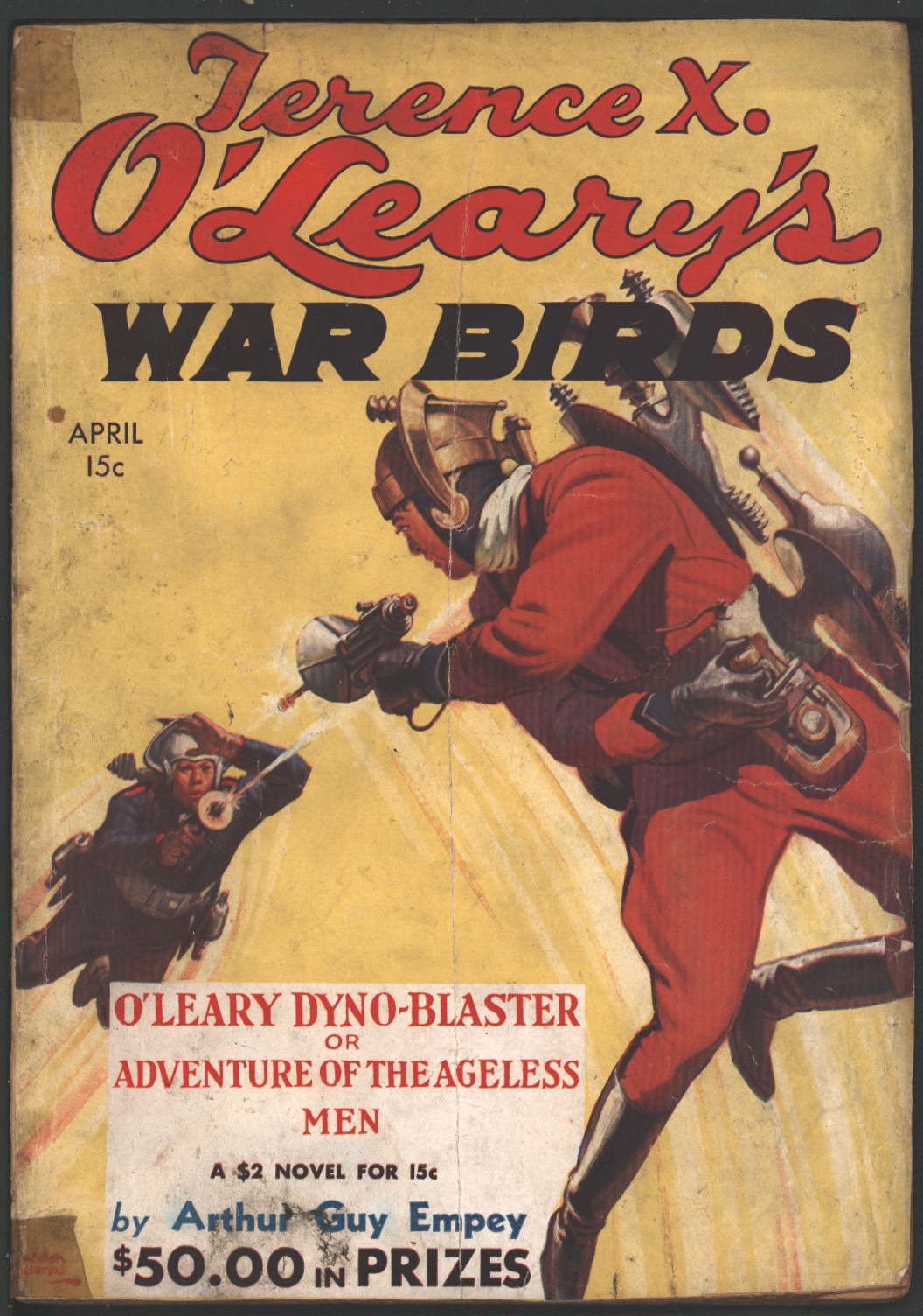 Image for Terence X. O'Leary's War Birds 1935 April.