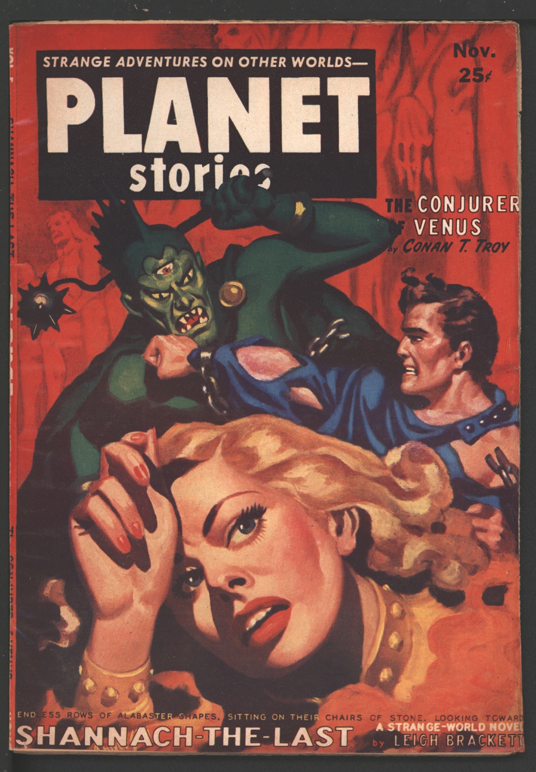 Image for Planet Stories 1952 November.
