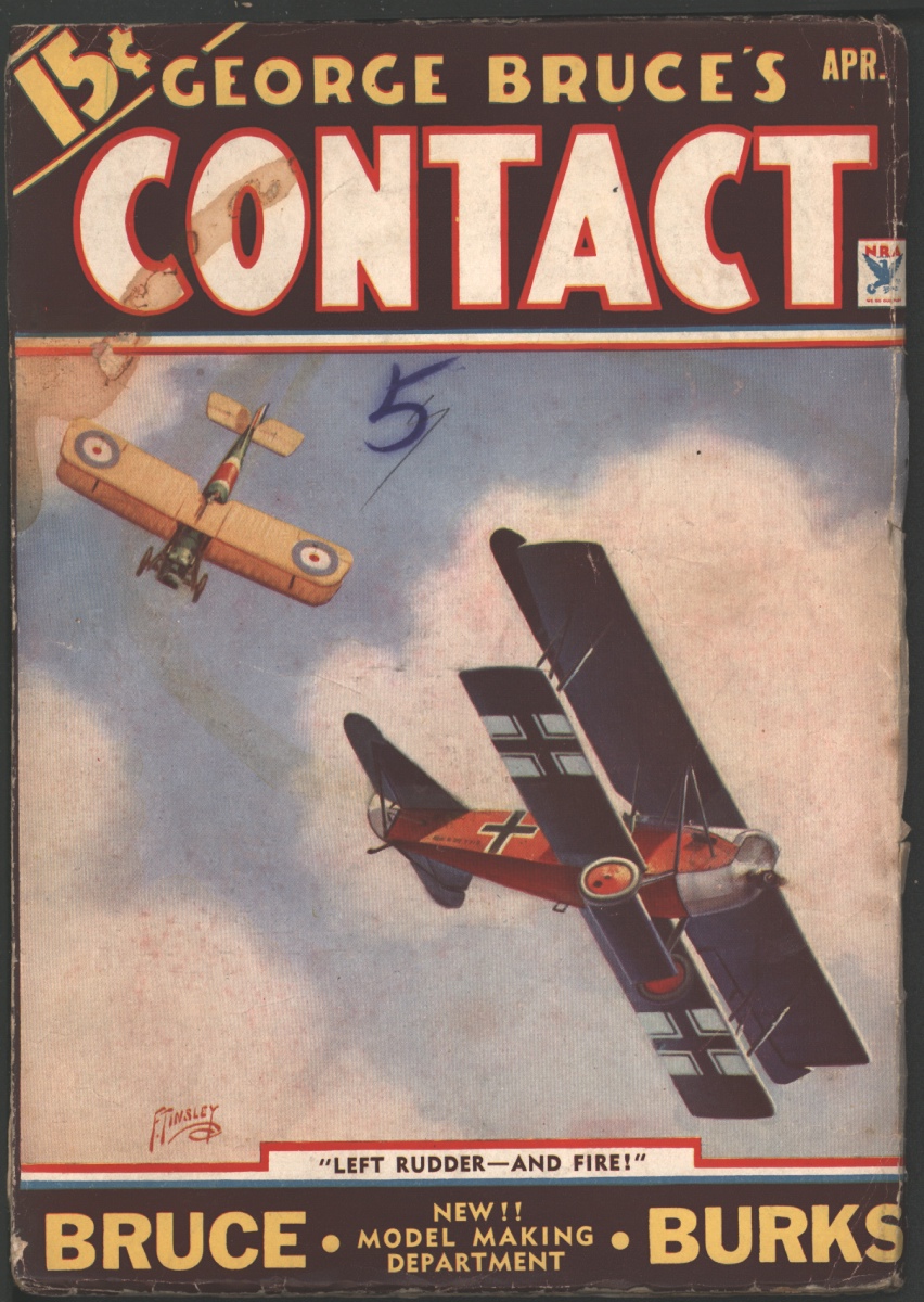 Bruce's Contact 1934 April.