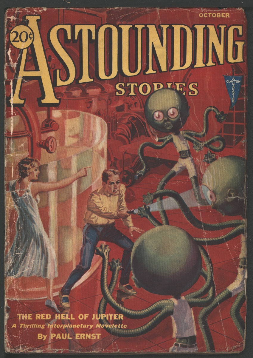 Image for Astounding Stories (Science Fiction) 1931 October.