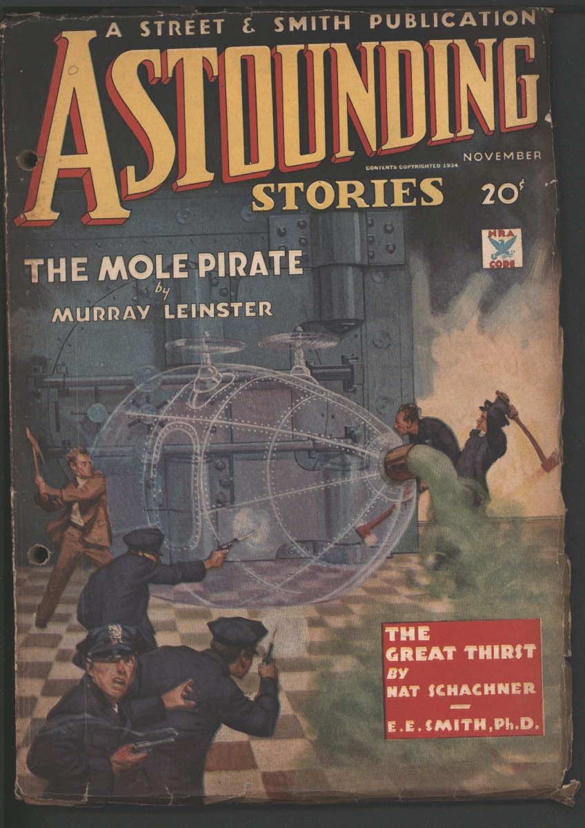 Image for Astounding Stories (Science Fiction) 1934 November.