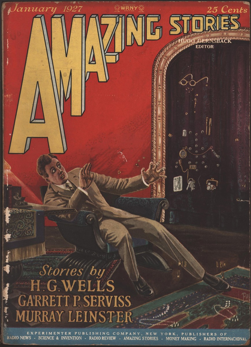 Image for Amazing Stories 1927 January.