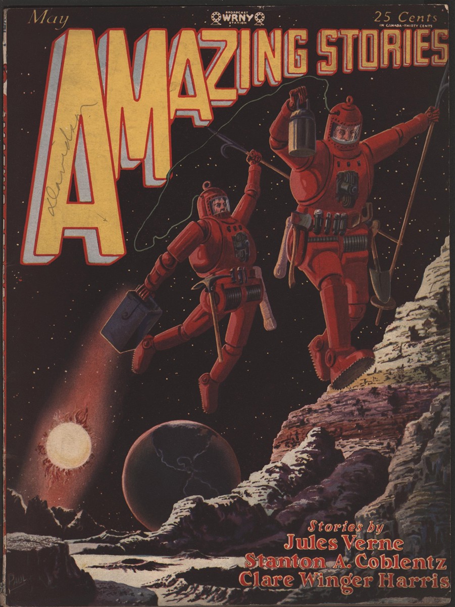 Image for Amazing Stories 1929 May.