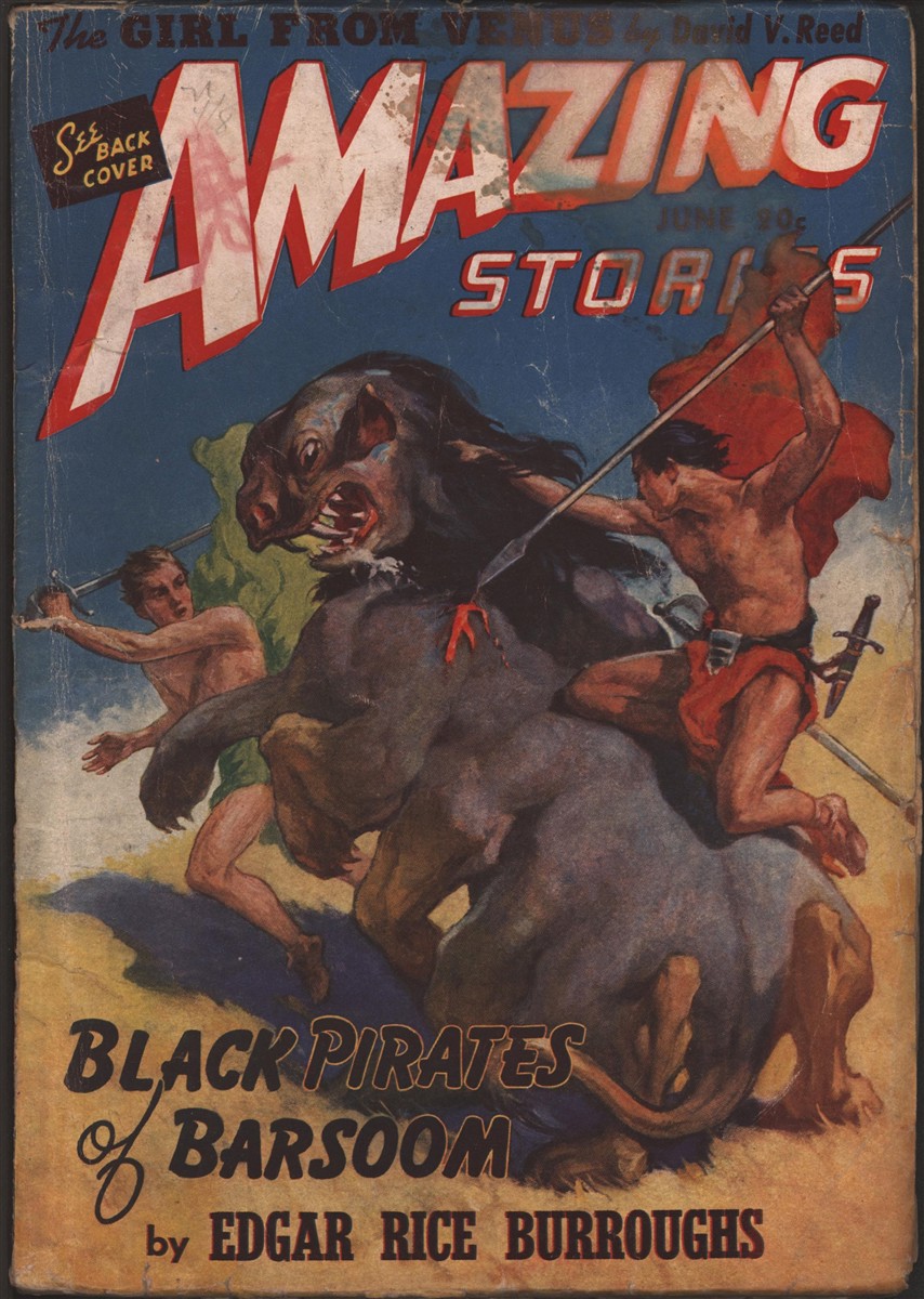 Image for Amazing Stories 1941 June. Contains Black Pirates of Barsoom