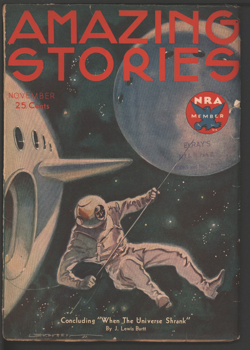 Image for Amazing Stories 1933 November.