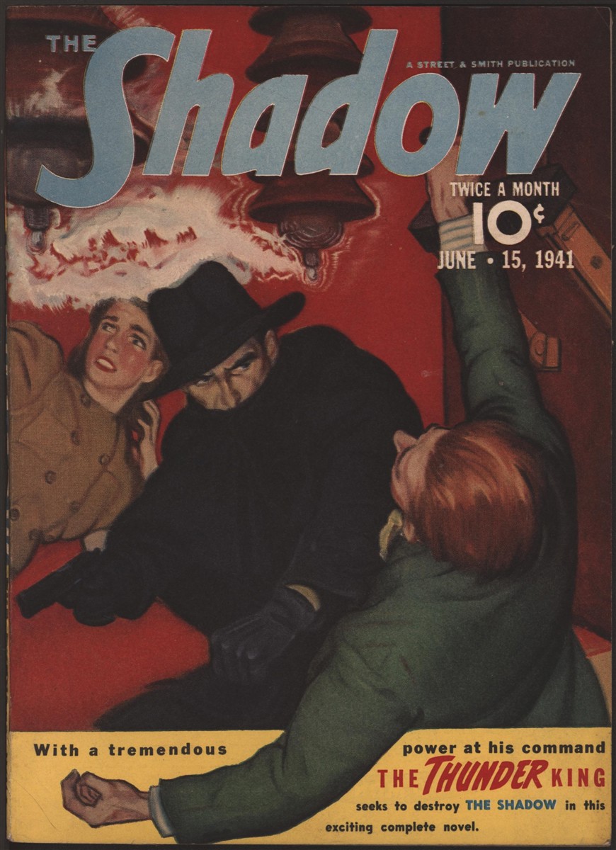 Shadow 1941 June 15. 1st Margo Lane in the pulp.