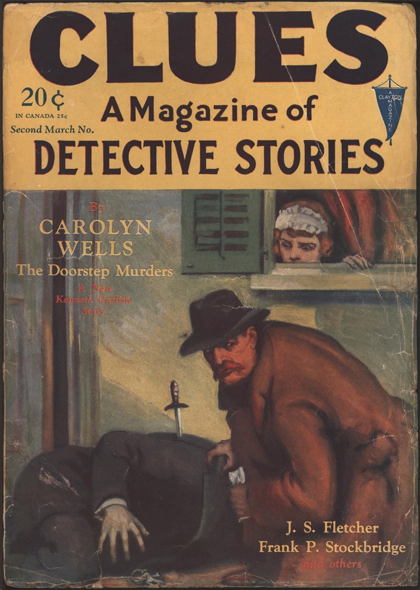 Image for Clues a Magazine of Detective Stories (Clayton) 1930 March 25.