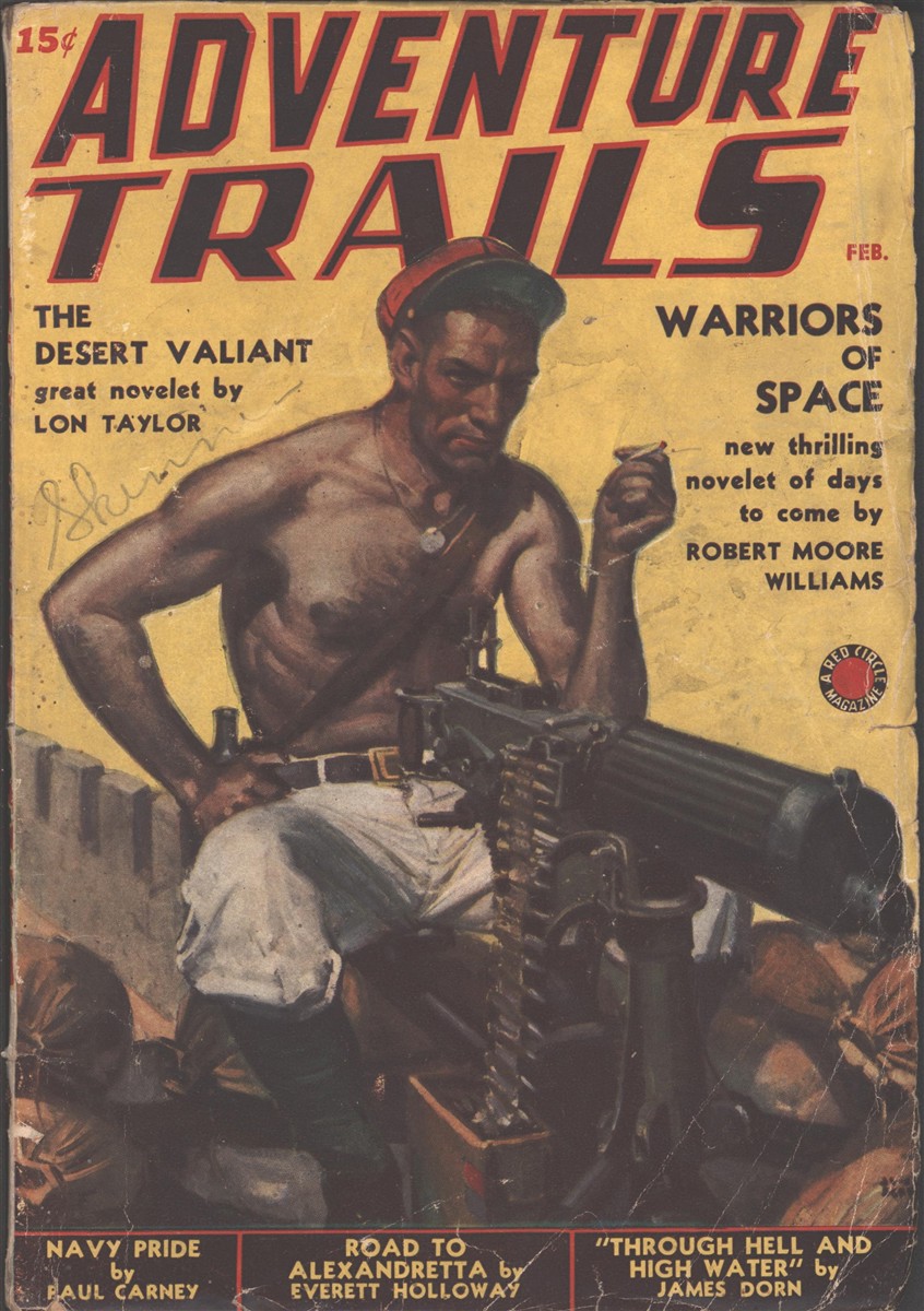 Image for Adventure Trails 1939 February, #3.
