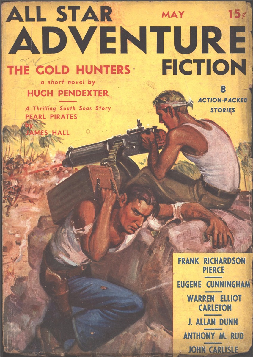 Image for All Star Adventure Fiction (All Star Fiction) 1936 May.