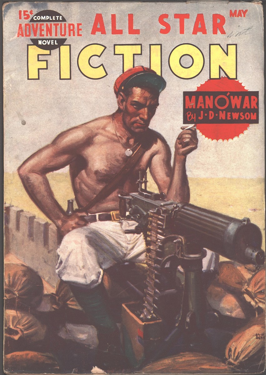 Image for All Star Adventure Fiction (All Star Fiction) 1935 May, #1.