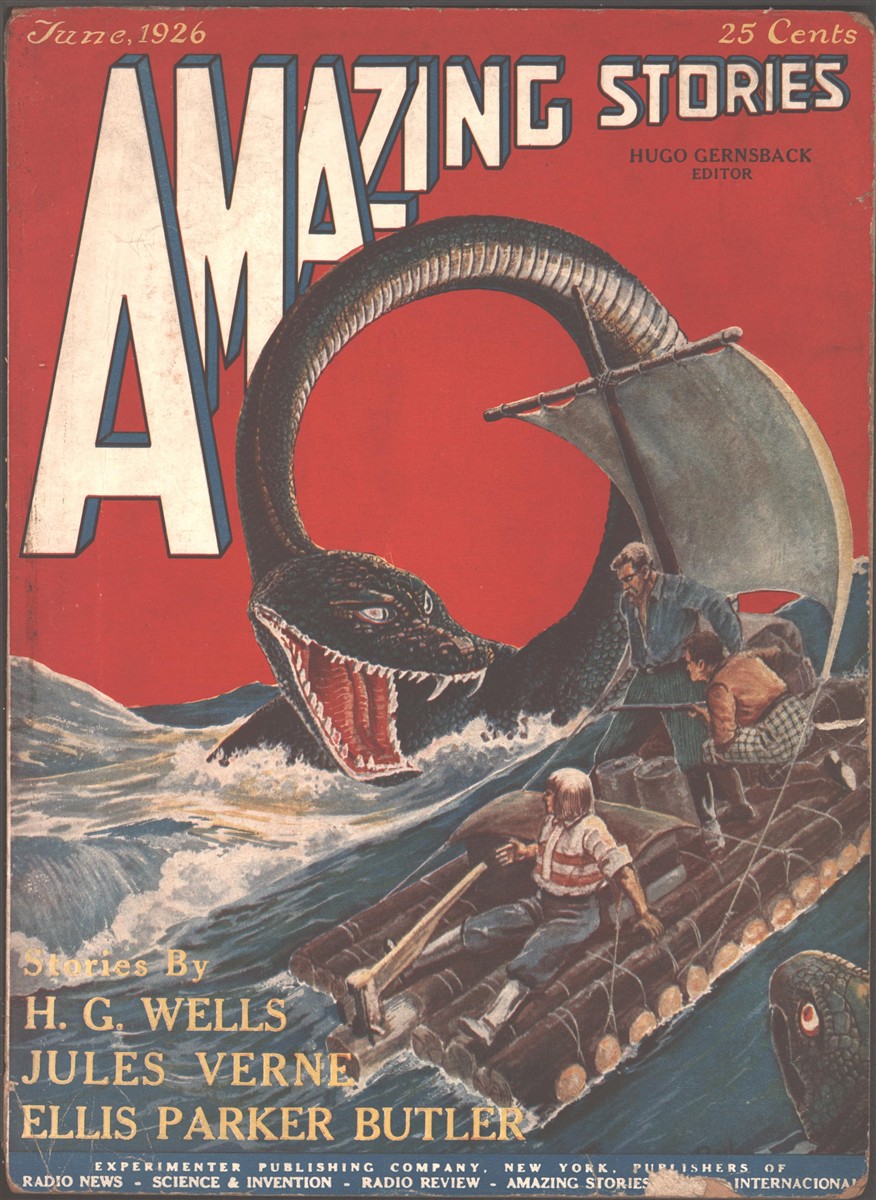 Image for Amazing Stories 1926 June, #3.