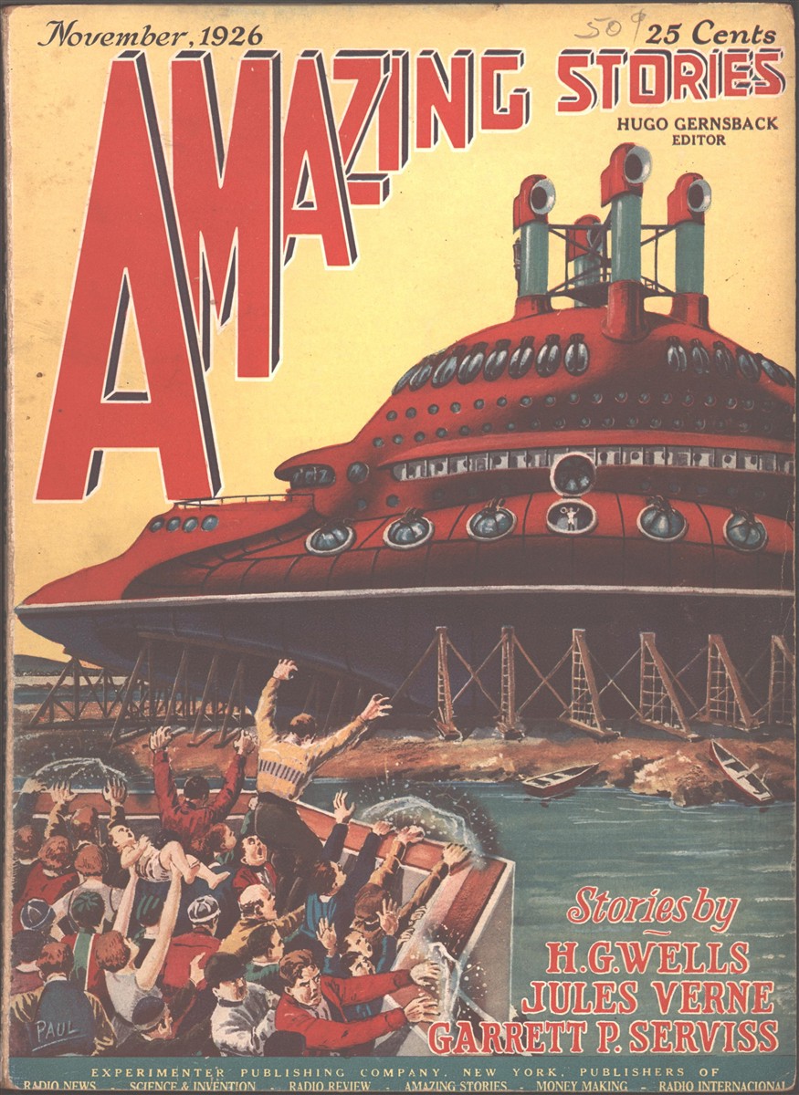 Image for Amazing Stories 1926 November, #8.