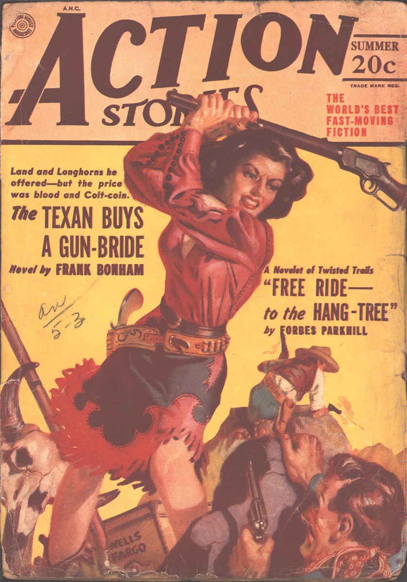 Image for Action Stories 1949 Summer.