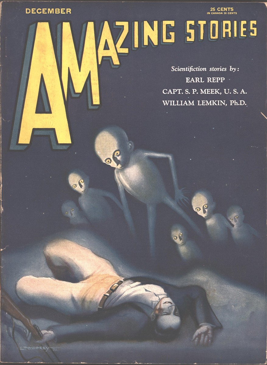 Image for Amazing Stories 1930 December.
