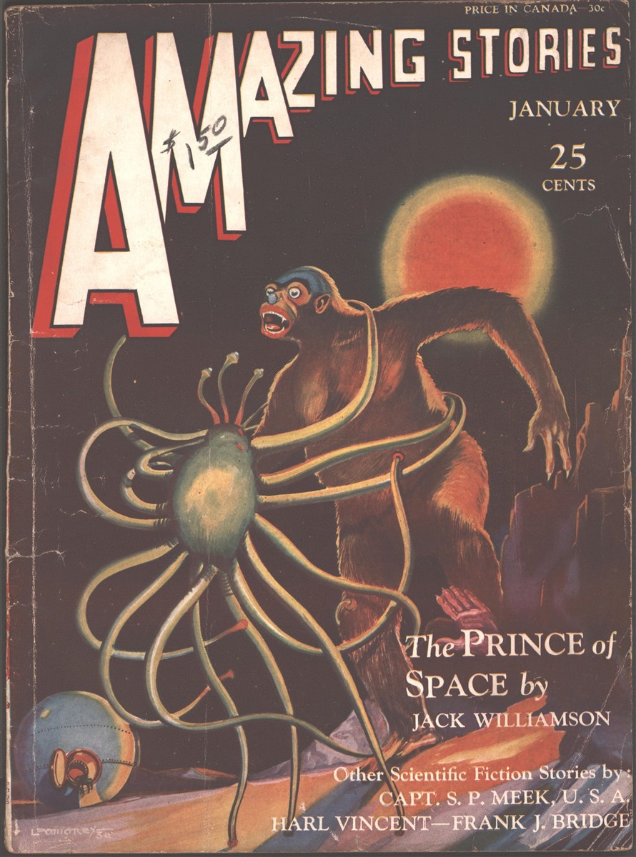 Image for Amazing Stories 1931 January. the Prince of Space