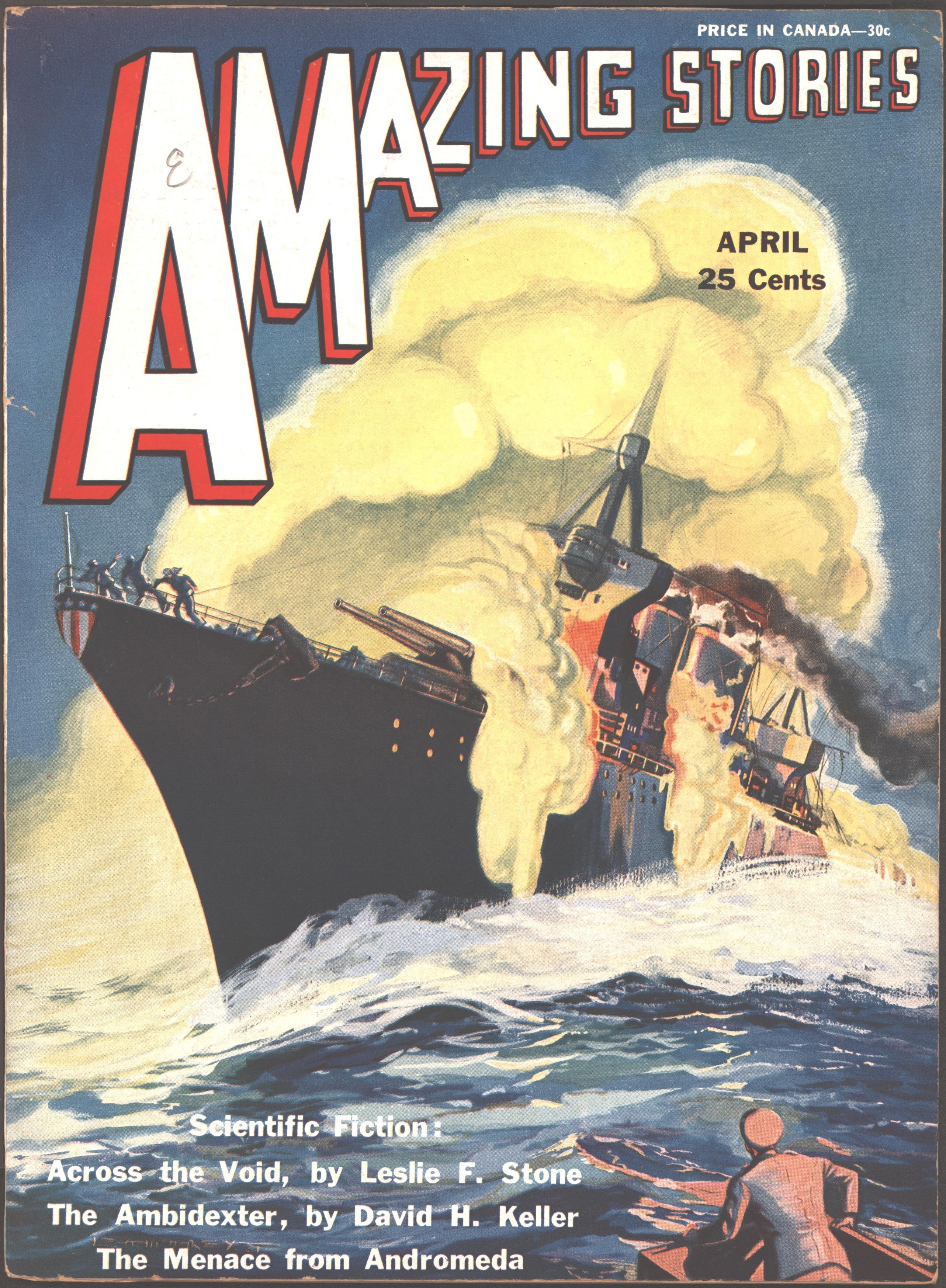 Image for Amazing Stories 1931 April.