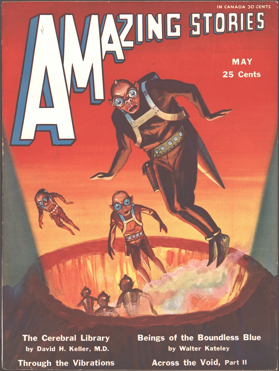 Image for Amazing Stories 1931 May.