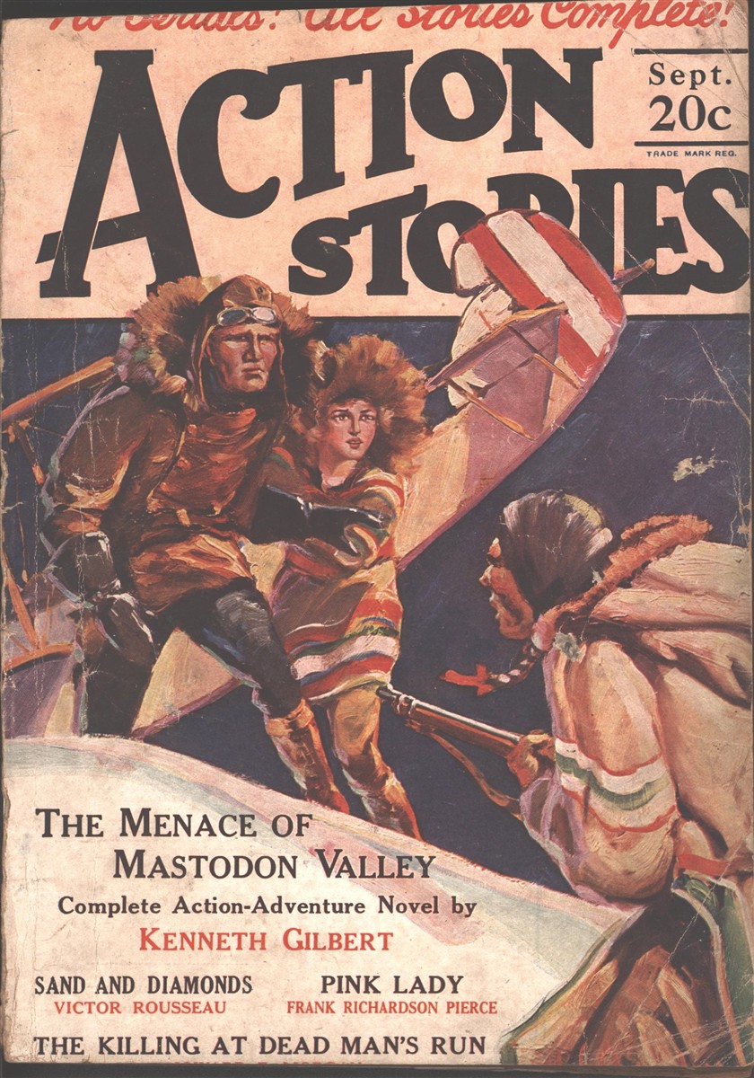 Image for Action Stories 1926 September.