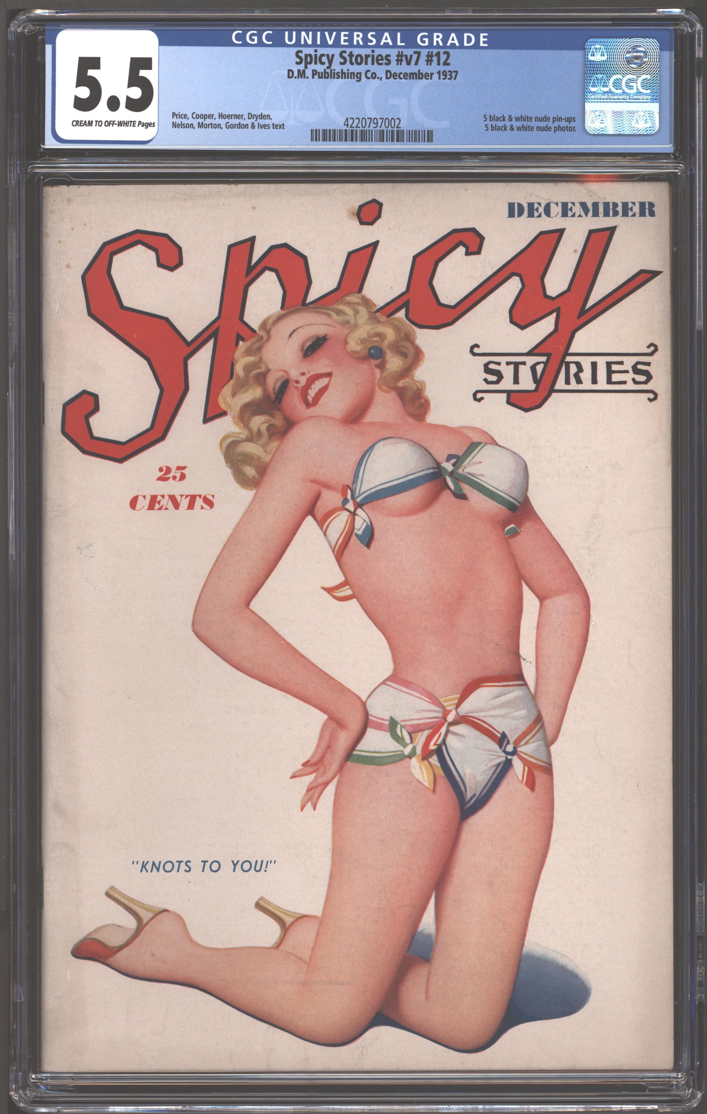 Image for Spicy Stories 1937 December