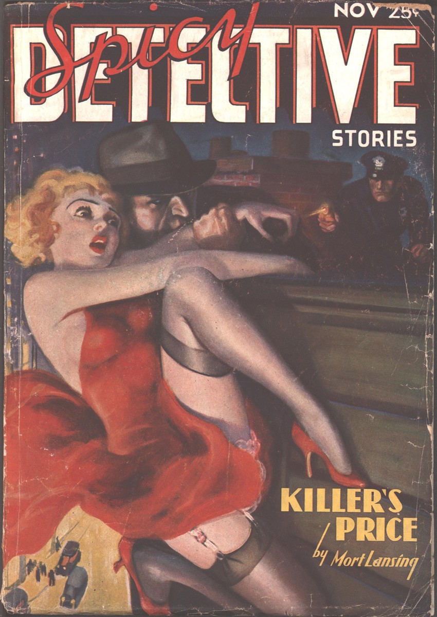 Image for Spicy Detective 1936 November. H. J. Ward Cover.