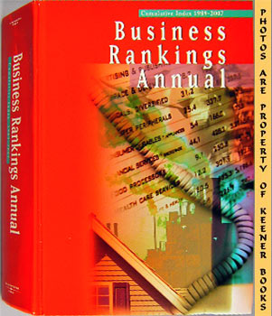 PEARCE, LYNN M. (EDITOR) - Business Rankings Annual Cumulative Index 1989 - 2007