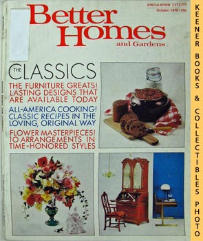 RIGGS, JAMES (EDITOR) / KUEHNL, NEIL (EDITOR) - Better Homes and Gardens Magazine: October 1970 Vol. 48, No. 10 Issue